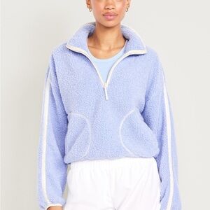Old Navy Light Blue Fleece Hoodie